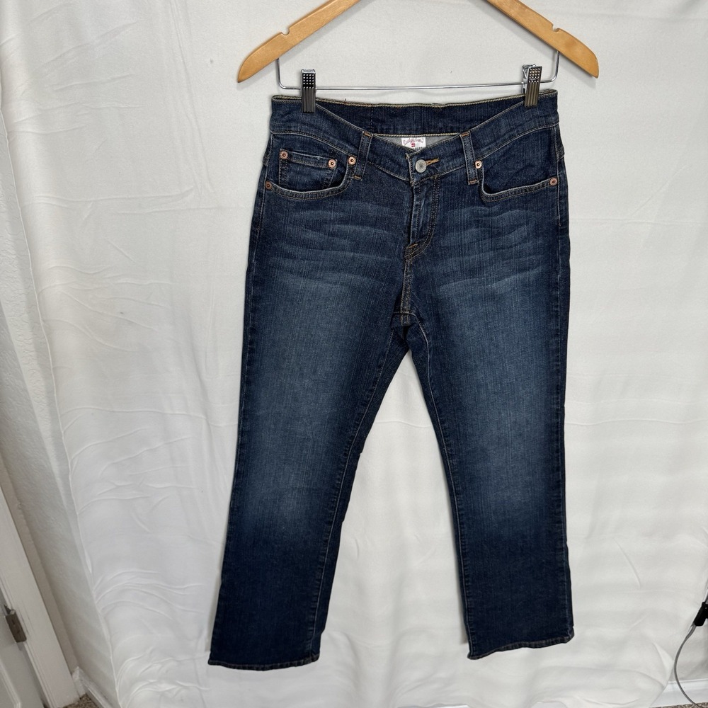 Lucky  brand dungarees by gene montesano Classic Fit SZ 27 Regular Length